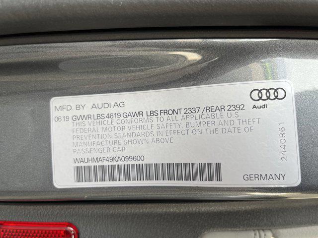 used 2019 Audi A4 car, priced at $17,495