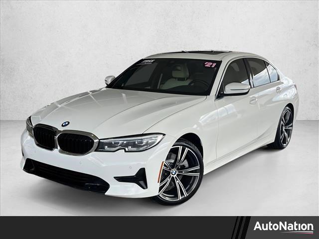 used 2021 BMW 330 car, priced at $23,896