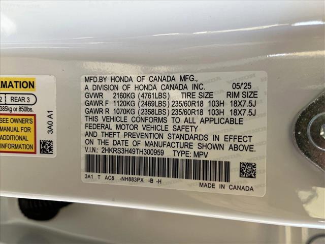 new 2026 Honda CR-V car, priced at $35,000