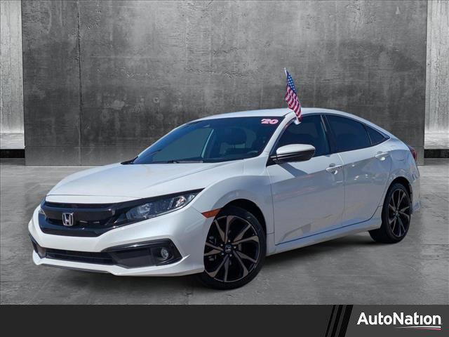 used 2020 Honda Civic car, priced at $21,999