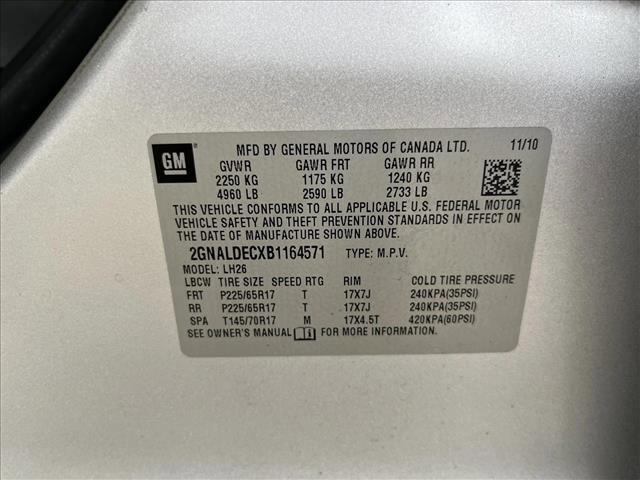 used 2011 Chevrolet Equinox car, priced at $7,991