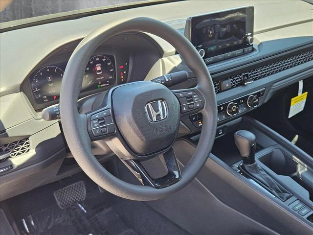 new 2025 Honda Accord car, priced at $30,996
