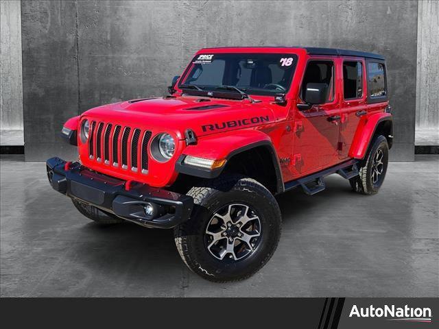 used 2018 Jeep Wrangler Unlimited car, priced at $26,199