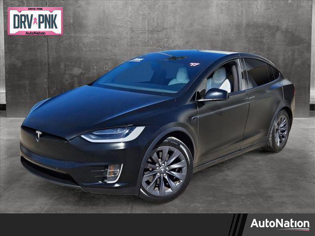 used 2017 Tesla Model X car, priced at $26,699