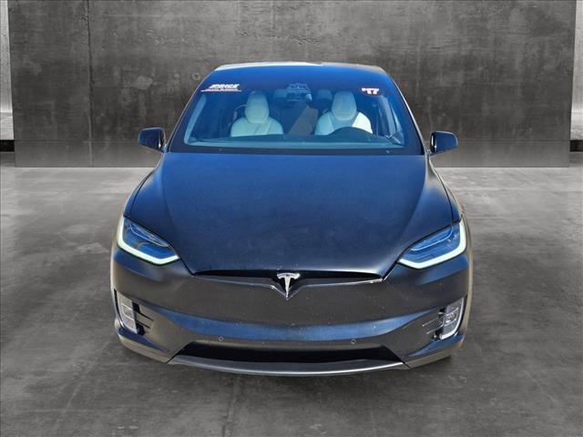 used 2017 Tesla Model X car, priced at $26,699