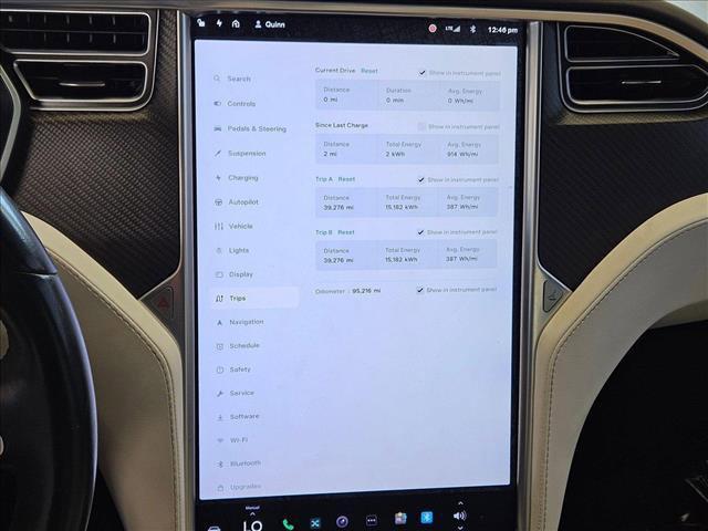 used 2017 Tesla Model X car, priced at $26,699