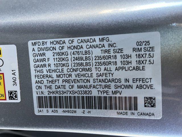 used 2025 Honda CR-V car, priced at $33,997