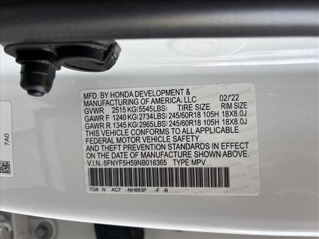 used 2022 Honda Pilot car, priced at $29,697