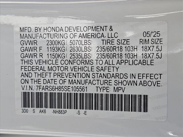 new 2025 Honda CR-V Hybrid car, priced at $39,812