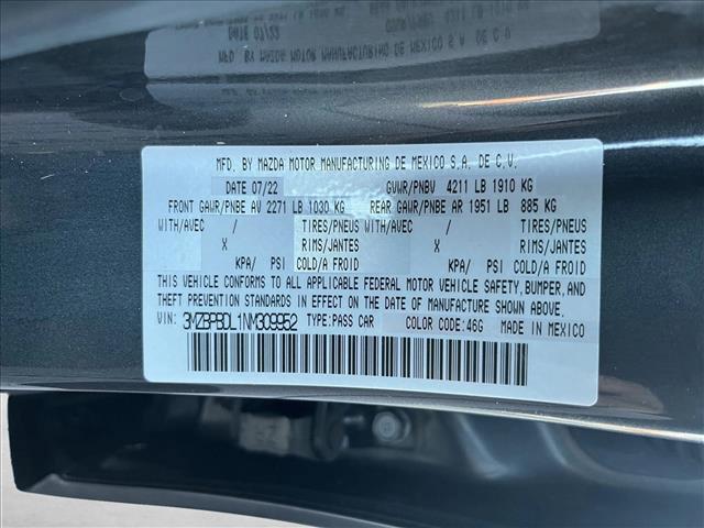used 2022 Mazda Mazda3 car, priced at $18,933