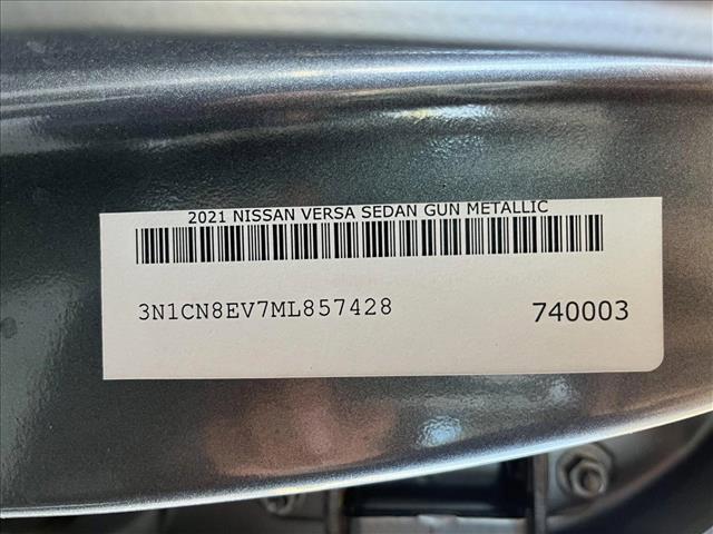 used 2021 Nissan Versa car, priced at $13,997