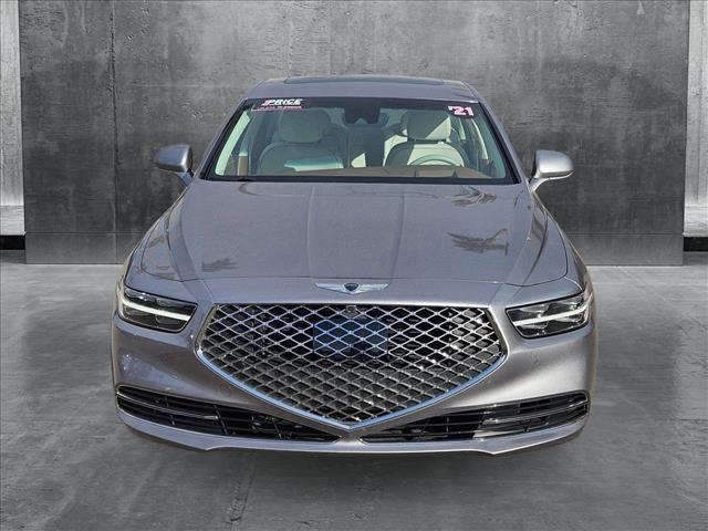 used 2021 Genesis G90 car, priced at $43,000