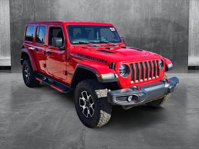 used 2022 Jeep Wrangler Unlimited car, priced at $35,995