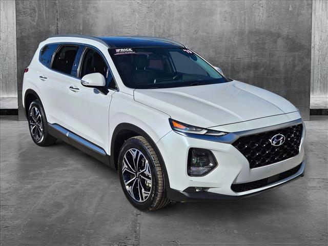 used 2019 Hyundai Santa Fe car, priced at $23,600