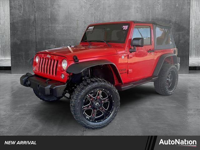 used 2015 Jeep Wrangler car, priced at $16,482