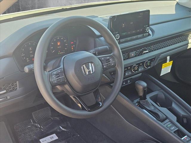 new 2025 Honda Accord car, priced at $30,996