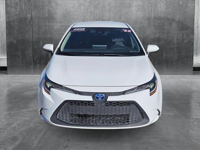 used 2022 Toyota Corolla Hybrid car, priced at $21,998