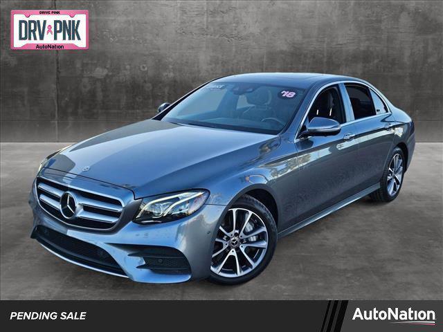 used 2018 Mercedes-Benz E-Class car, priced at $23,970