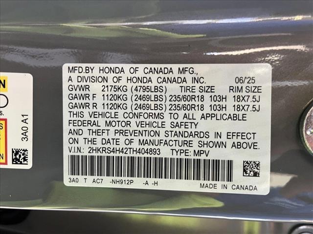 new 2026 Honda CR-V car, priced at $35,578