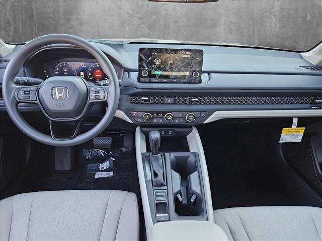 new 2025 Honda Accord car, priced at $30,760