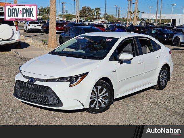 used 2021 Toyota Corolla Hybrid car, priced at $22,991