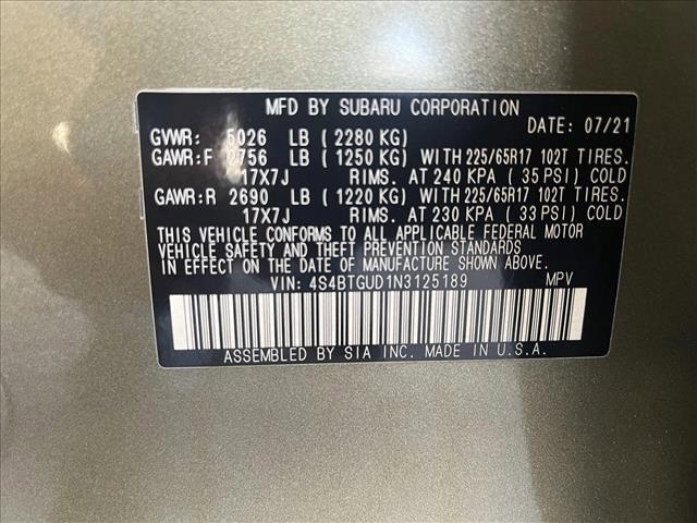 used 2022 Subaru Outback car, priced at $28,677