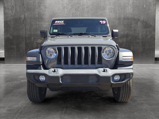 used 2019 Jeep Wrangler Unlimited car, priced at $26,977