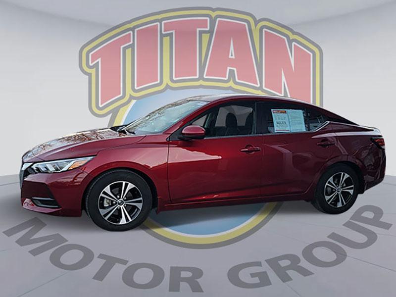 used 2021 Nissan Sentra car, priced at $17,273