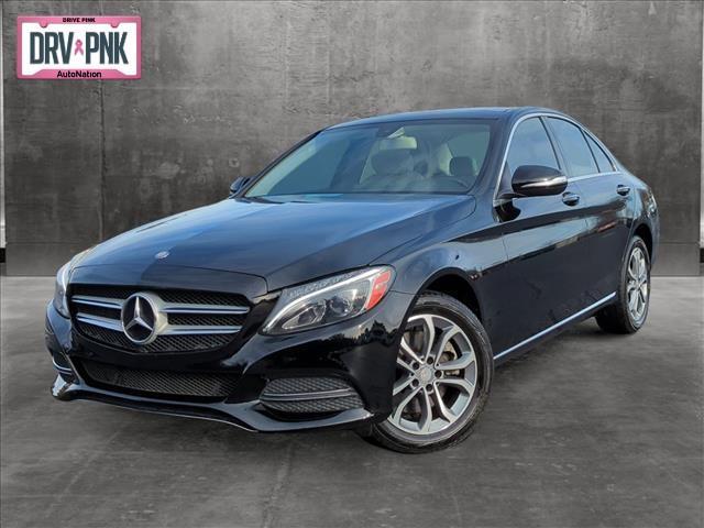 used 2015 Mercedes-Benz C-Class car, priced at $14,098