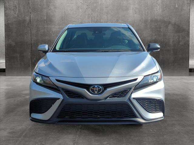 used 2021 Toyota Camry car, priced at $20,652