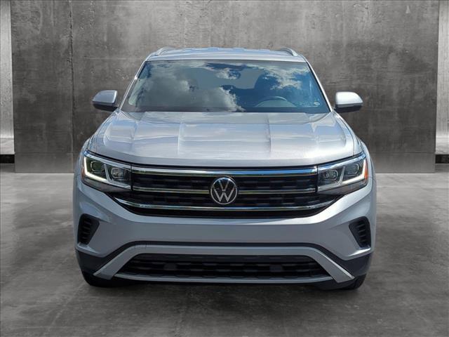 used 2021 Volkswagen Atlas Cross Sport car, priced at $18,510