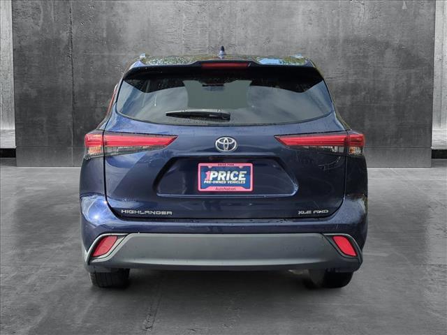 used 2020 Toyota Highlander car, priced at $28,282