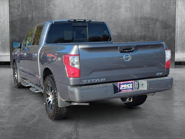 used 2021 Nissan Titan car, priced at $20,994