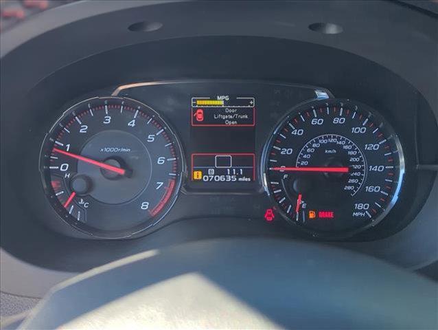 used 2018 Subaru WRX car, priced at $18,645