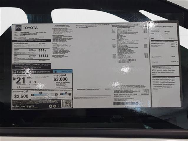 new 2025 Toyota Tacoma car, priced at $53,260