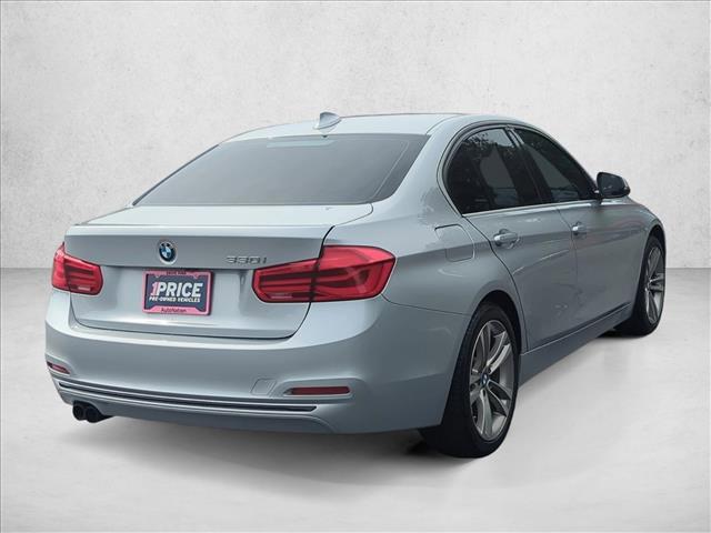used 2018 BMW 330 car, priced at $14,547