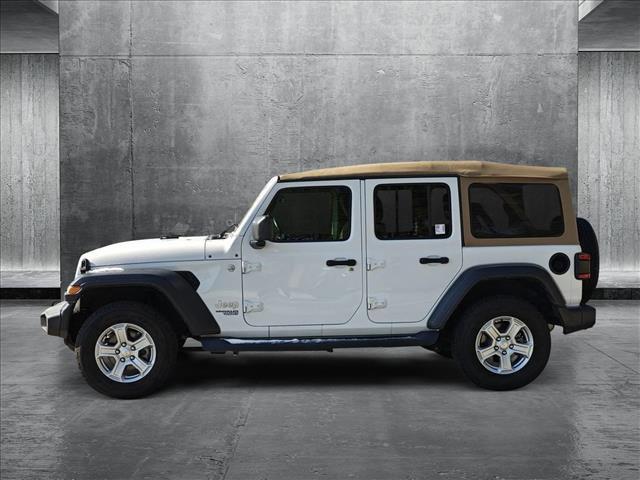 used 2019 Jeep Wrangler Unlimited car, priced at $25,897