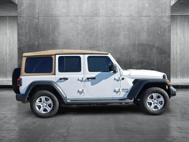 used 2019 Jeep Wrangler Unlimited car, priced at $25,897