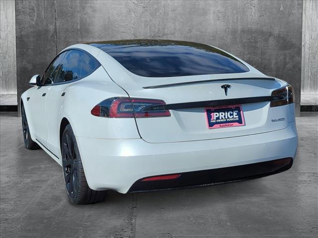 used 2020 Tesla Model S car, priced at $42,899