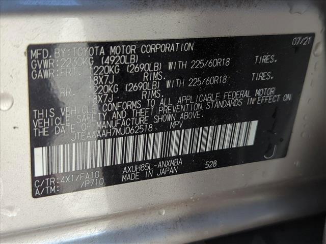 used 2021 Toyota Venza car, priced at $28,494