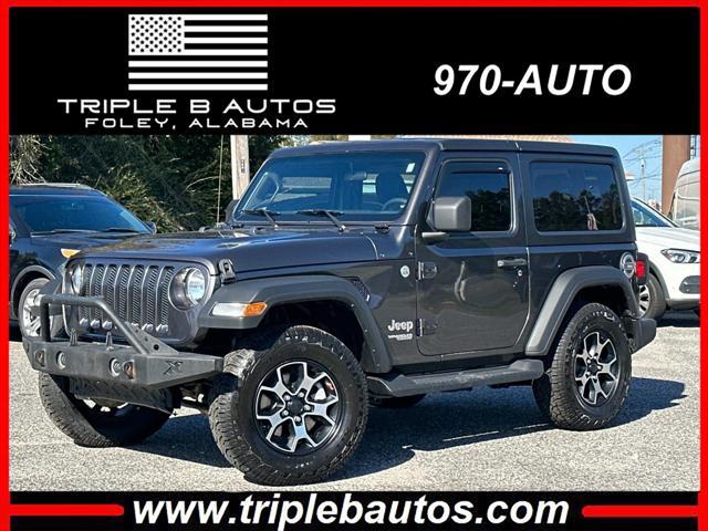 used 2018 Jeep Wrangler car, priced at $19,998