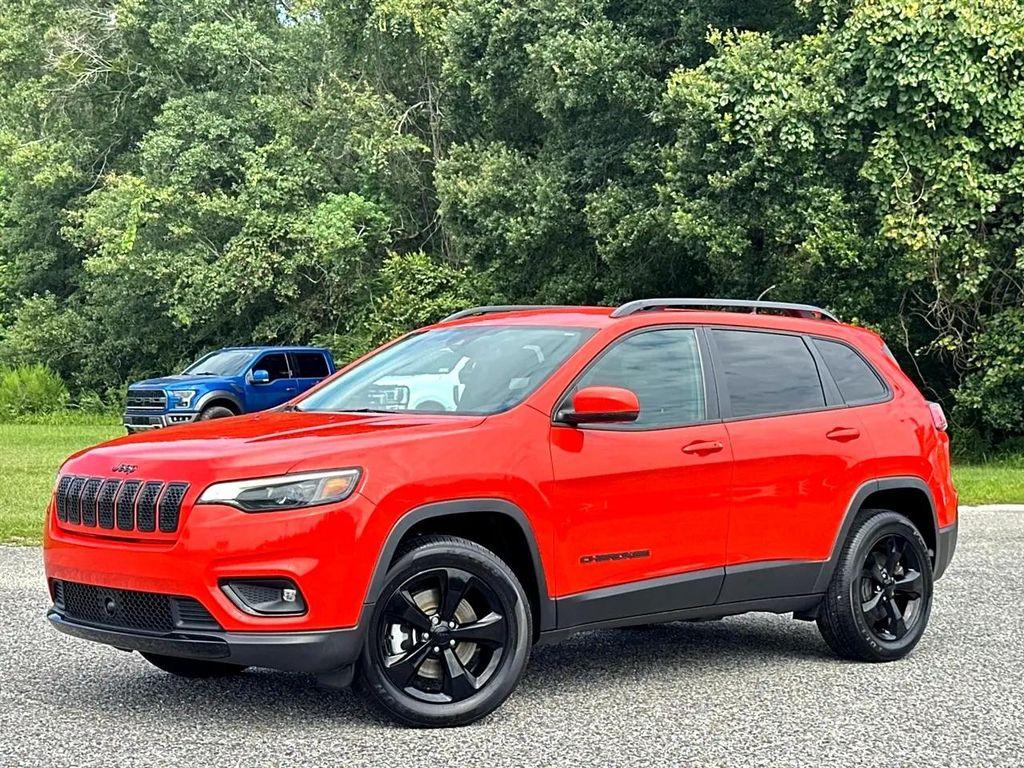 used 2021 Jeep Cherokee car, priced at $17,888