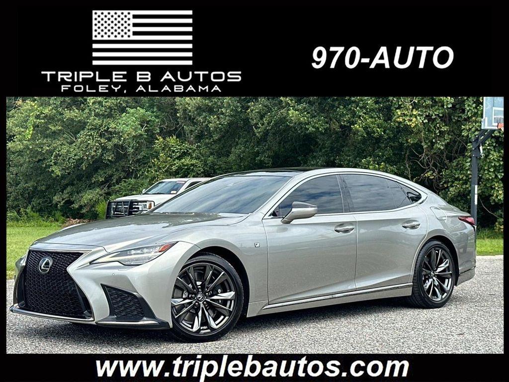 used 2021 Lexus LS 500 car, priced at $53,998