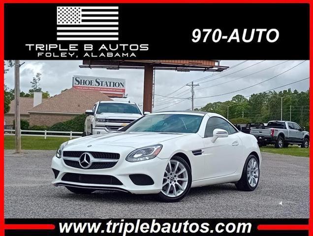 used 2017 Mercedes-Benz SLC 300 car, priced at $20,998