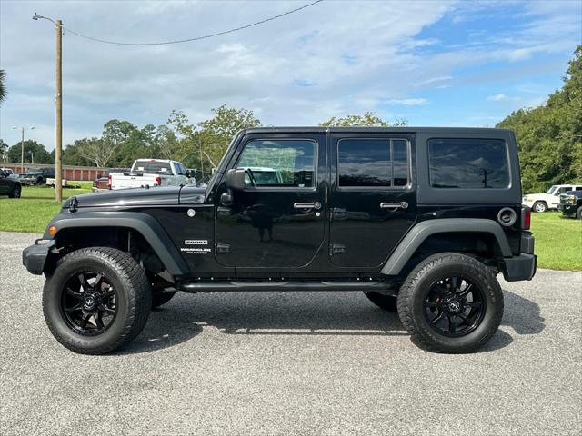 used 2017 Jeep Wrangler Unlimited car, priced at $16,998