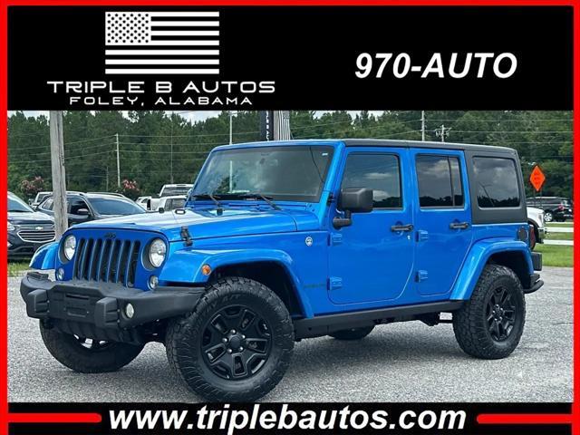 used 2016 Jeep Wrangler Unlimited car