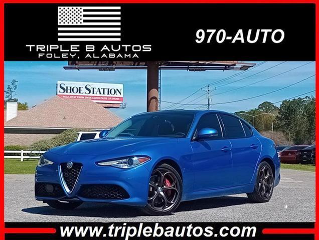 used 2018 Alfa Romeo Giulia car, priced at $23,998