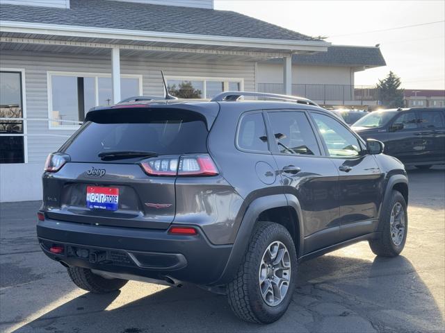 used 2021 Jeep Cherokee car, priced at $19,849