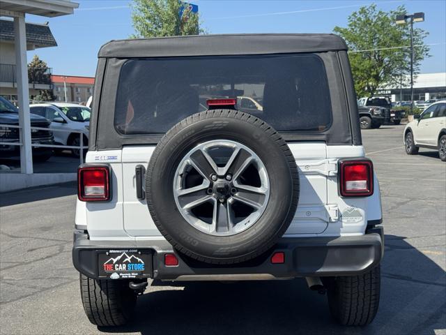 used 2022 Jeep Wrangler Unlimited car, priced at $37,999