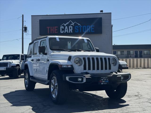 used 2022 Jeep Wrangler Unlimited car, priced at $37,999